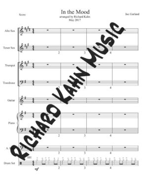 In the Mood - Full Arrangement