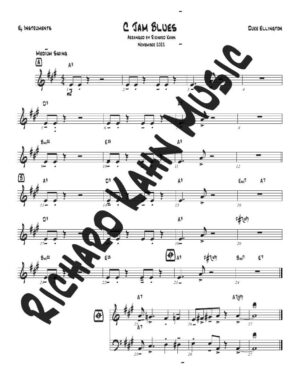 C Jam Blues in A