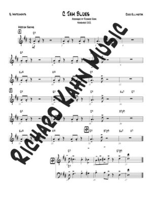 C Jam Blues in D