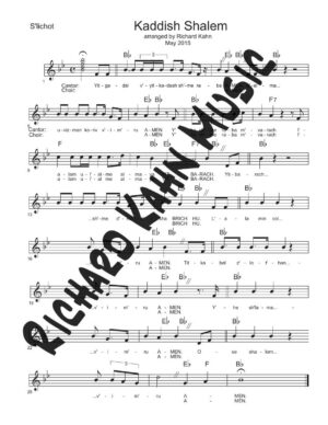 Kaddish Shalem in Bb