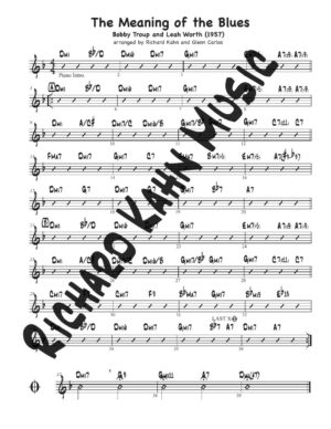 The Meaning of the Blues in Dm:F