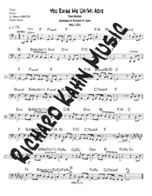 You Raise Me Up:Mi Adir in F, Bass Clef